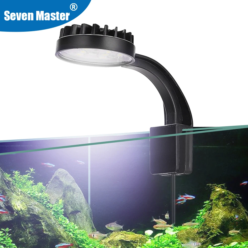 Planted Aquarium Water Temperature - Mini lumière Led pour Aquarium, Clip