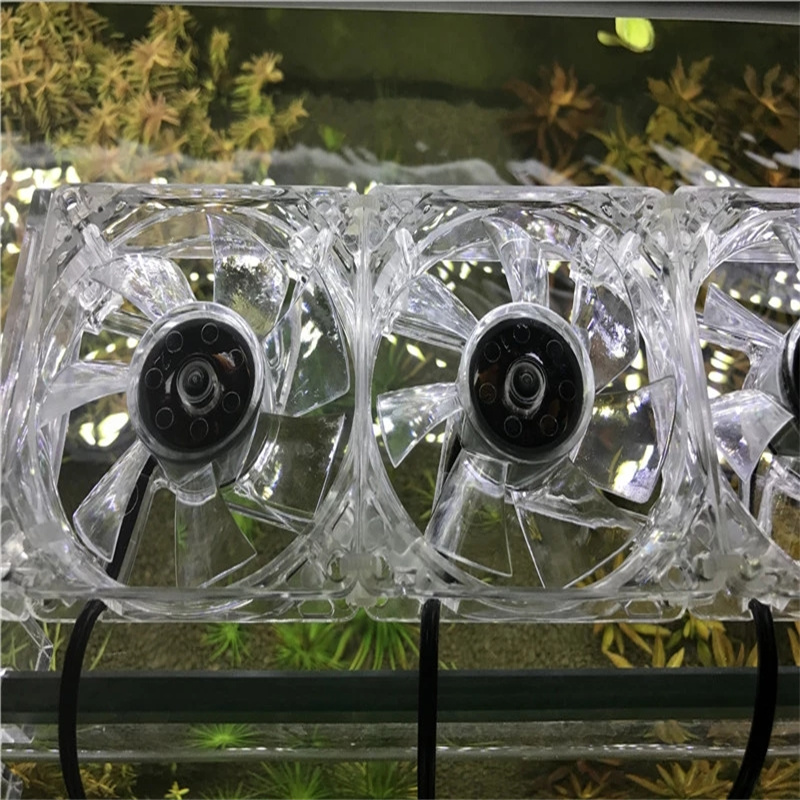 Planted Aquarium Water Temperature - Ventilateur de refroidissement transparent 110V~240V, mini