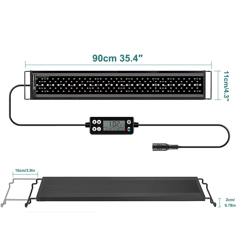 Aquarium Planted Fish Tank - Lumière LED pour aquarium SIROKA SRK-YFT