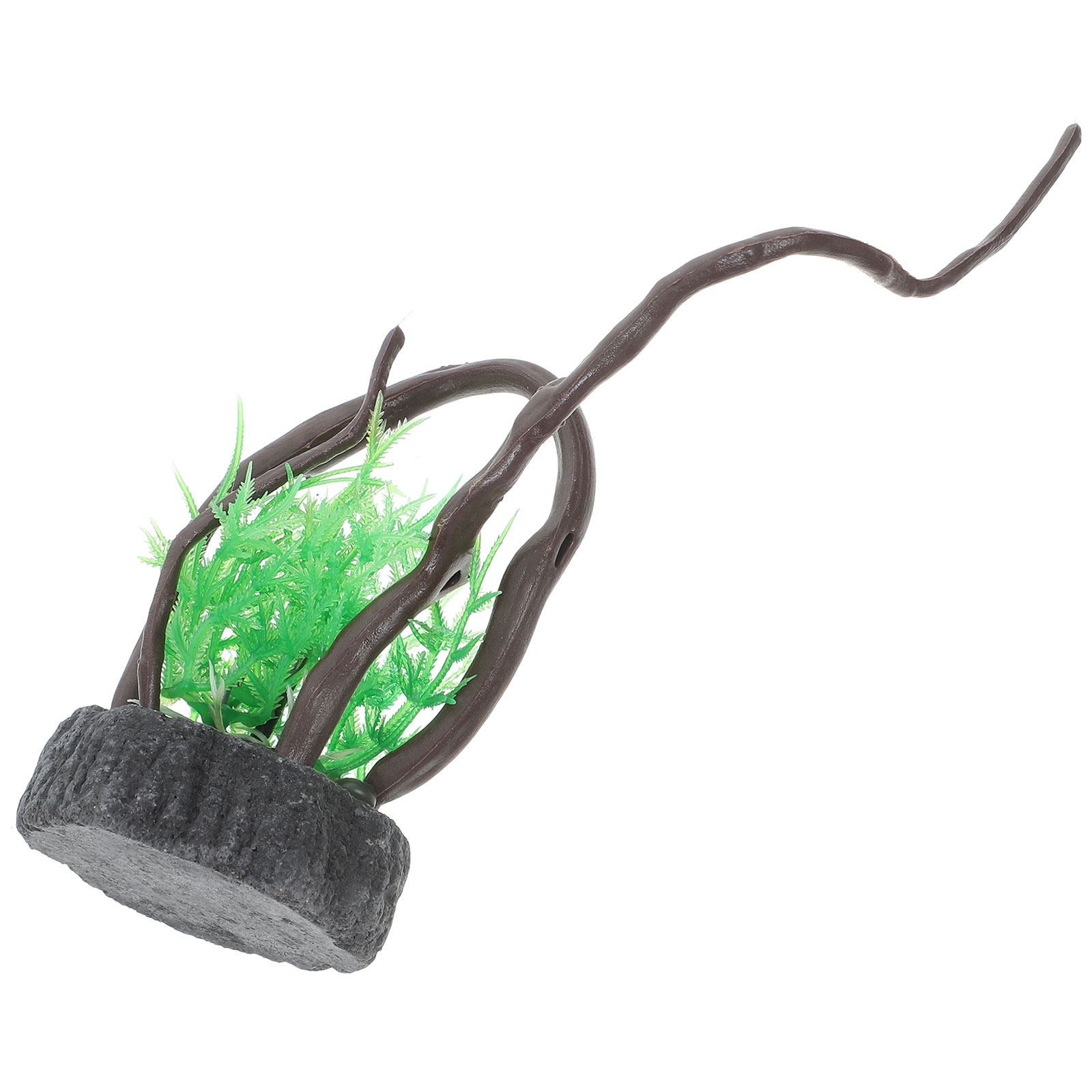 Aquarium Plant Roots - Décoration de racine artificielle pour aquarium,