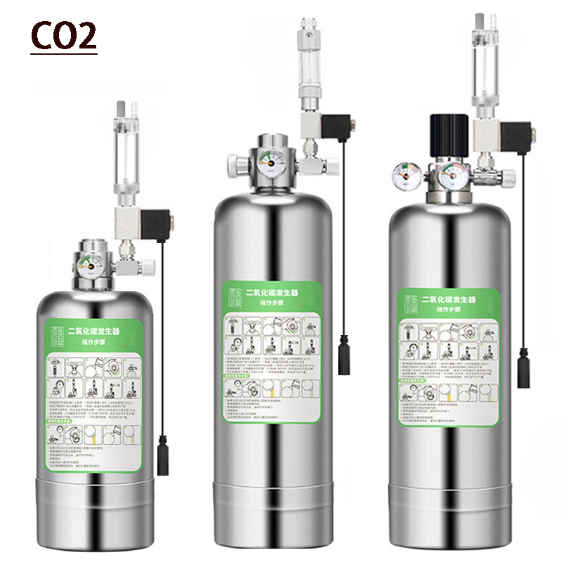Glass Co2 Drop Checker - Kit de système de générateur de