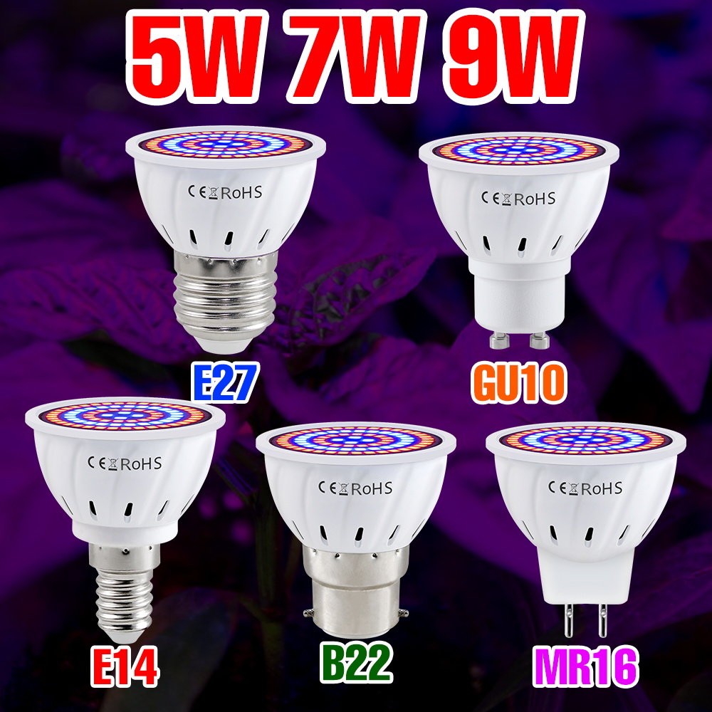 Aquarium Plant Root Tabs - 9W E27/E26 LED élèvent la lumière
