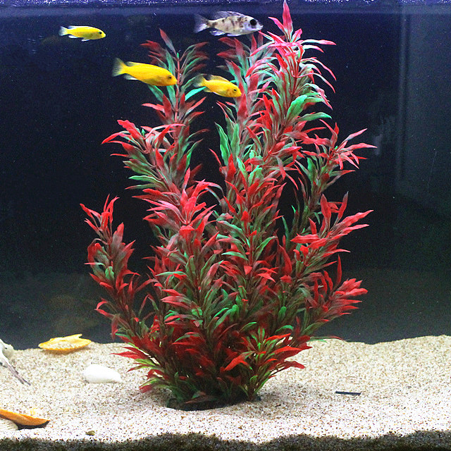 Aquarium Planted Fish Tank - Plantes artificielles pour aquarium de 50