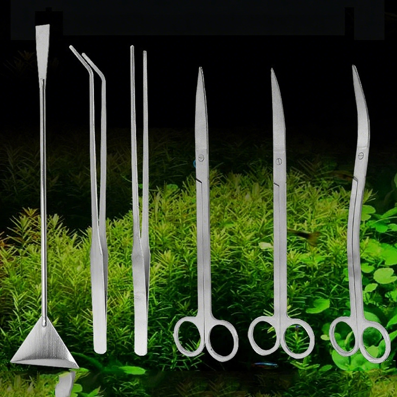 Planted Aquarium Maintenance Kit - Ciseaux d'aquarium, pincettes, outil pour plantes