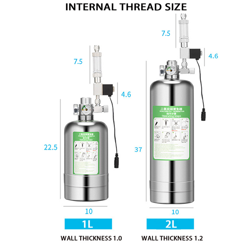 ZRDR – générateur de CO2 pour  - Glass Co2 Drop Checker avis et prix