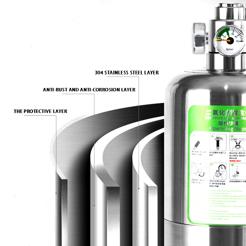 ZRDR – générateur de CO2 pour  - Glass Co2 Drop Checker avis et prix