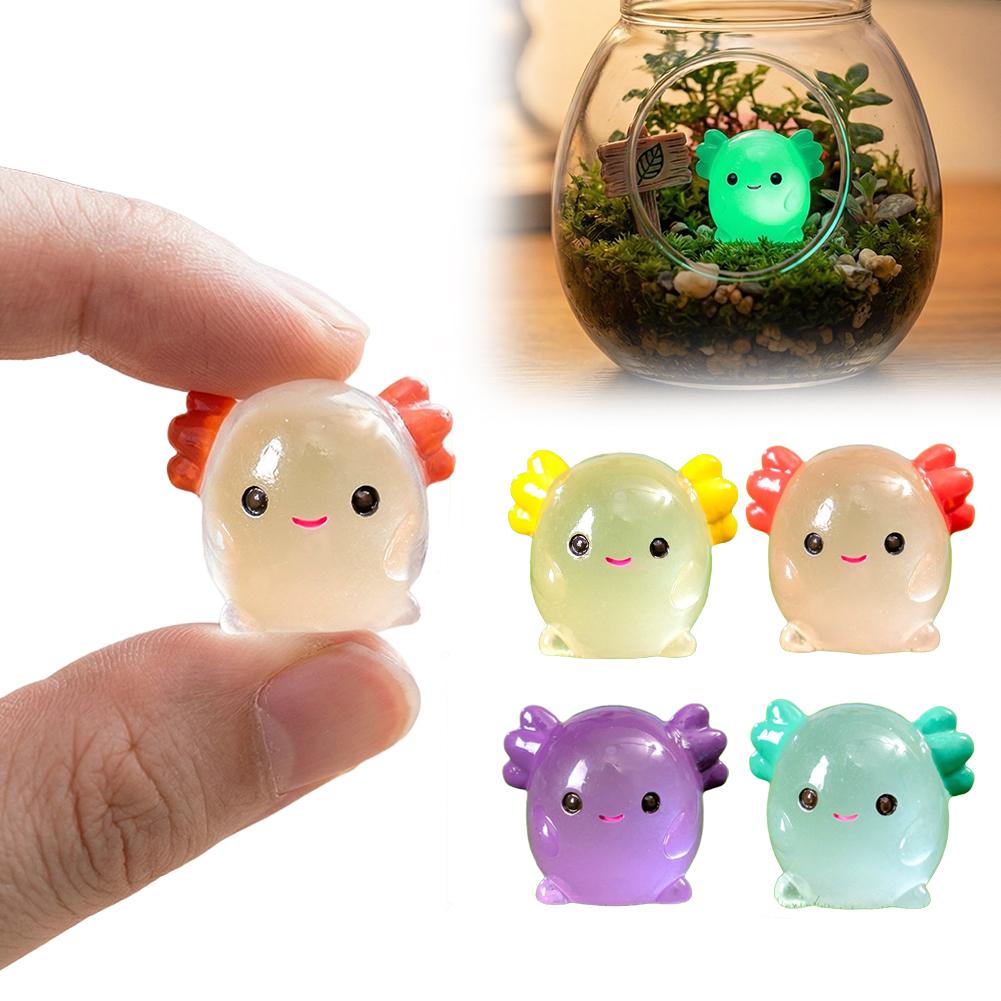 Miniatures d'axolotl lumineuse - Aquarium Planting Ideas avis et prix