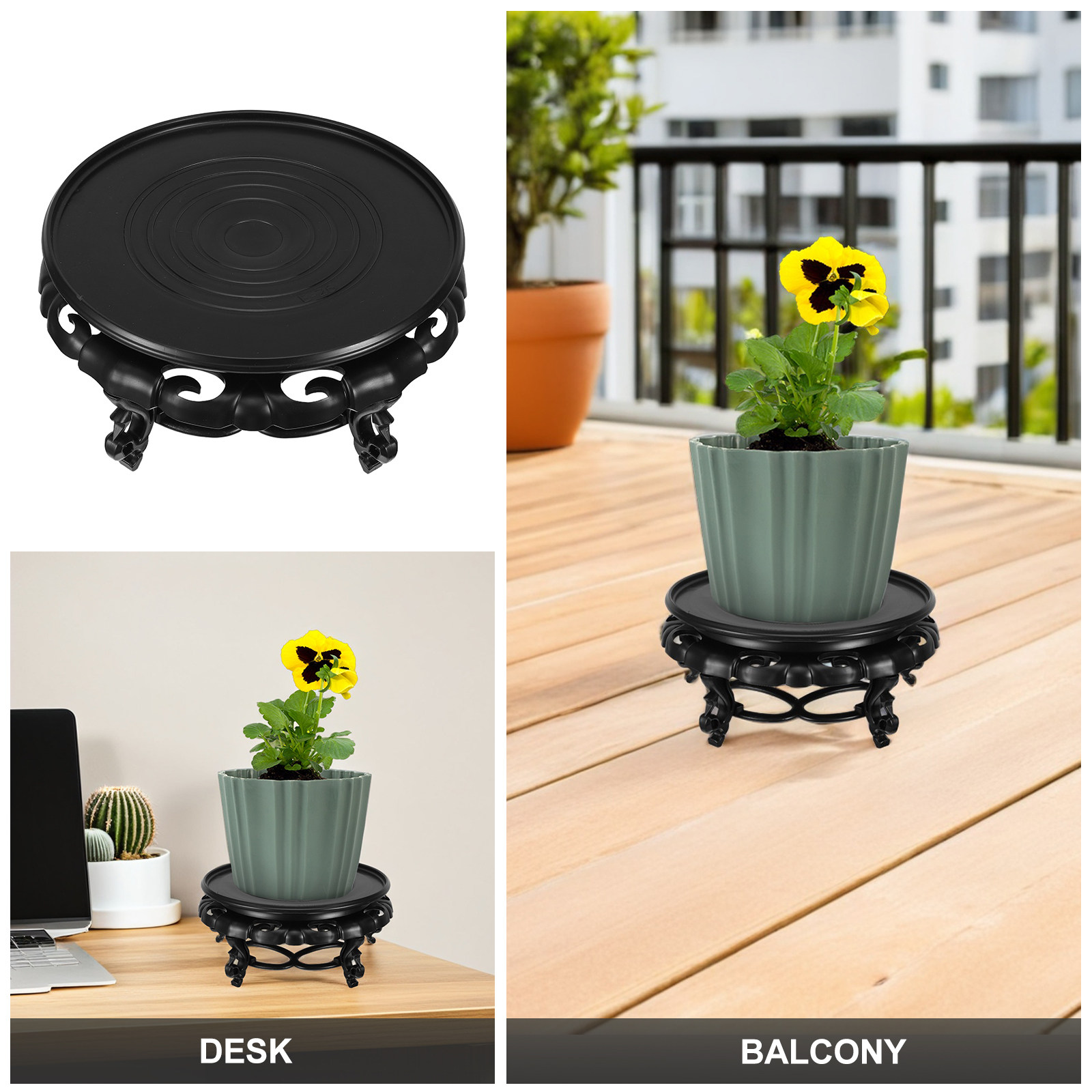 Base de pot de fleurs imitatio - Aquarium Plants avis et prix