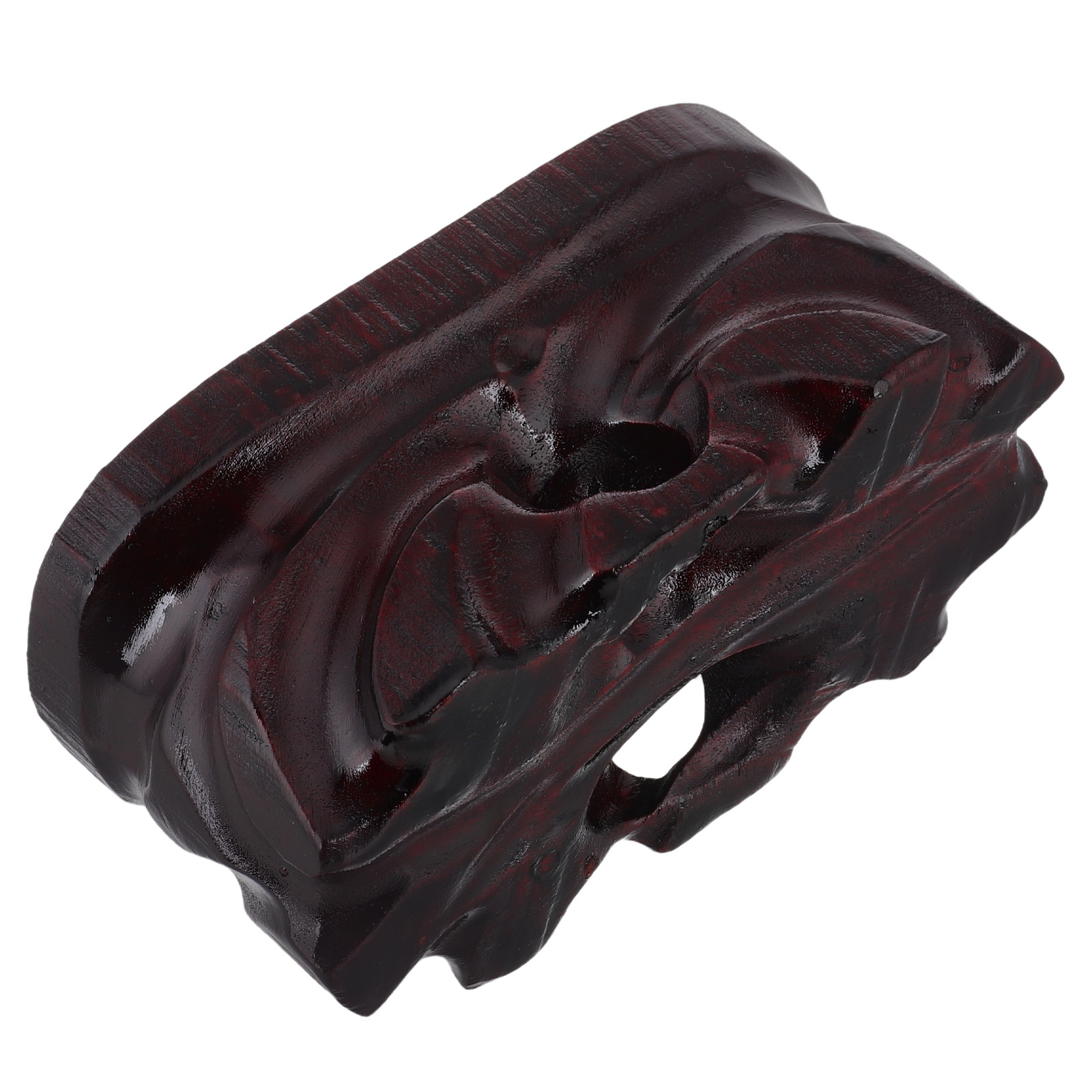 Support rond en bois massif po - Aquarium Plants avis et prix