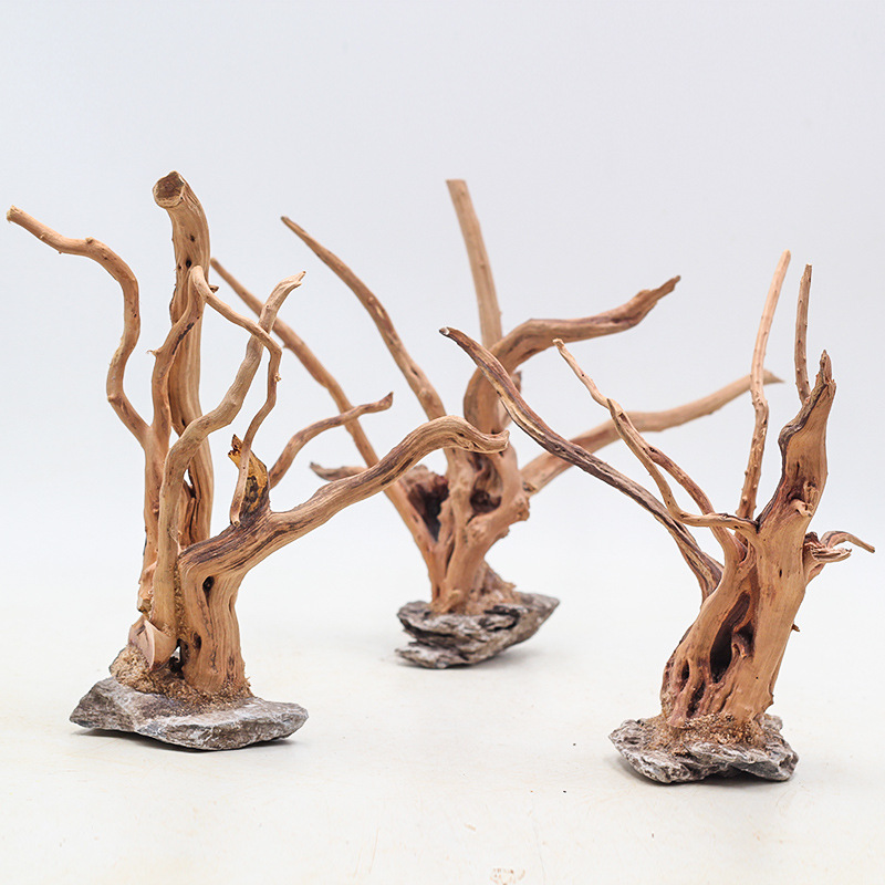 Ornements en bois pour aménage - Aquarium Plant Roots avis et prix