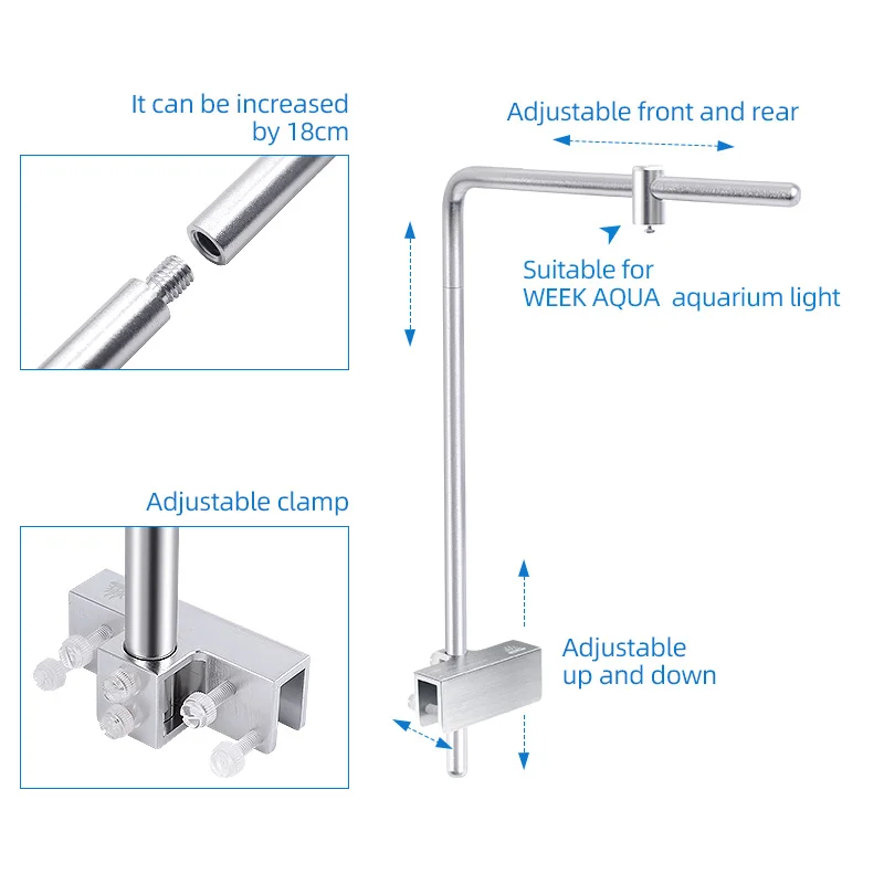 Semaine Aqua support de lumièr - Aquarium Plant In Pot avis et prix
